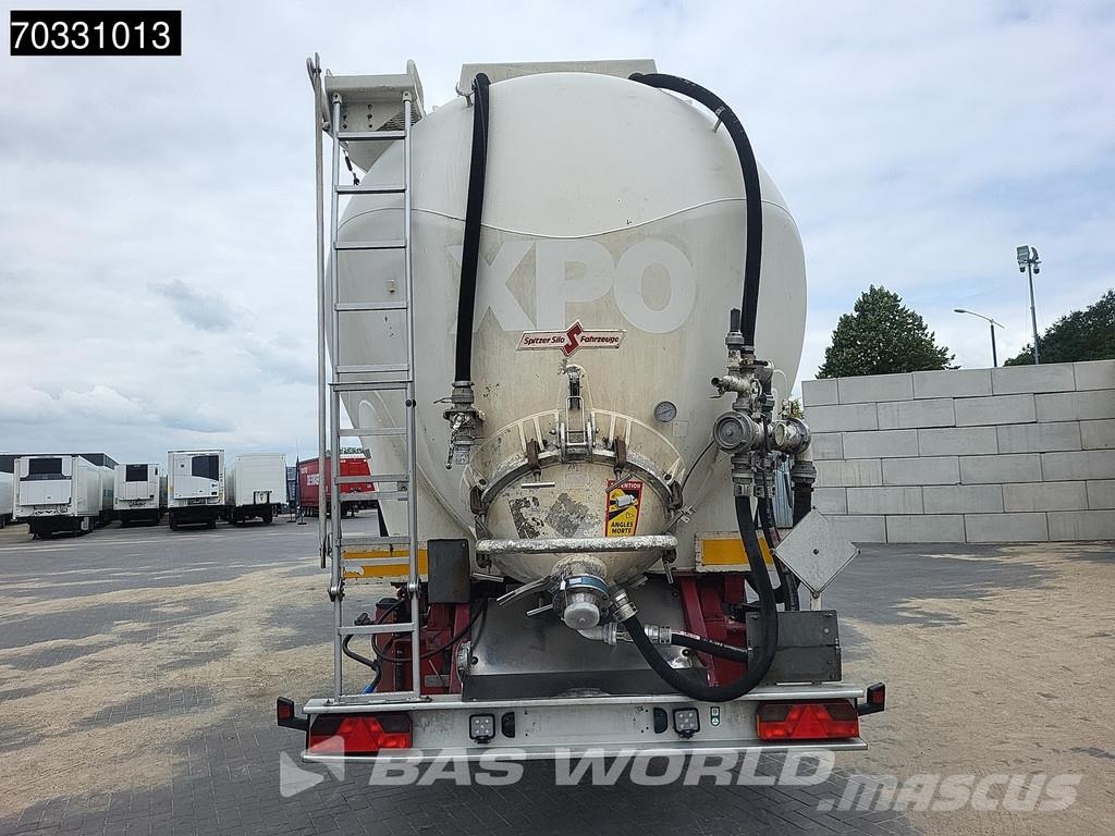 Spitzer SK 2766 CAL 3 axles TÜV 07/27 ADR SAF Tankopleggers