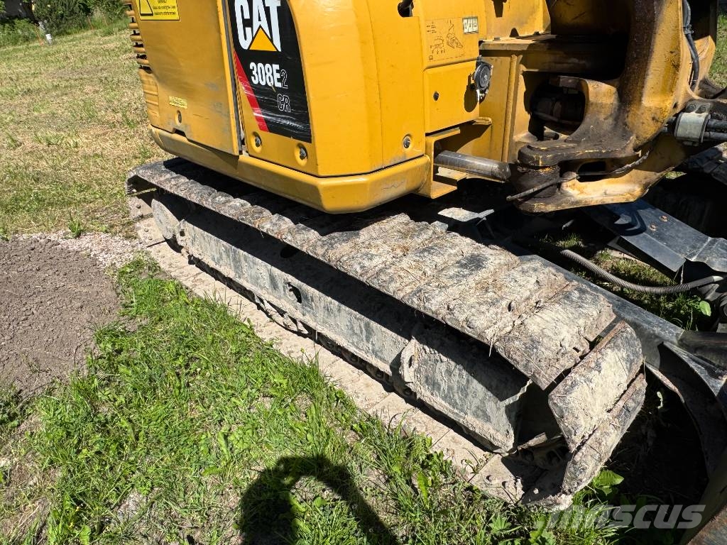 CAT 308 E 2 CR حفارات وسط 7 طن - 12 طن