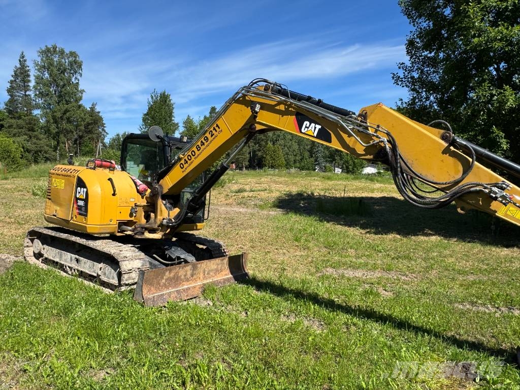 CAT 308 E 2 CR حفارات وسط 7 طن - 12 طن