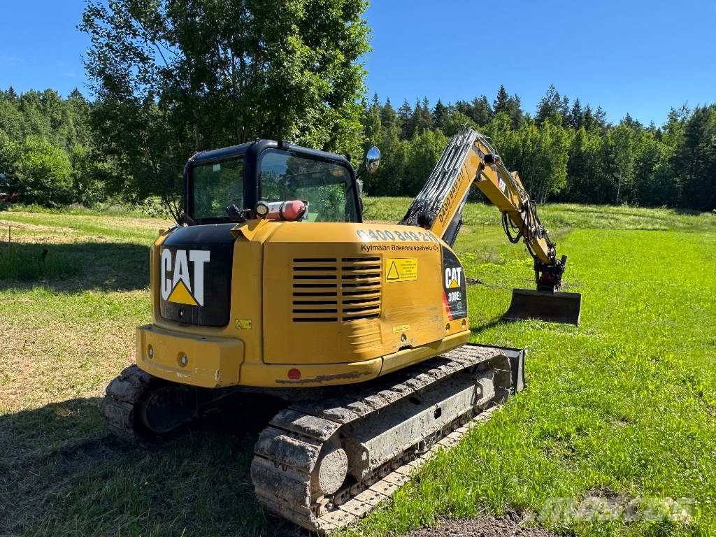CAT 308 E 2 CR حفارات وسط 7 طن - 12 طن