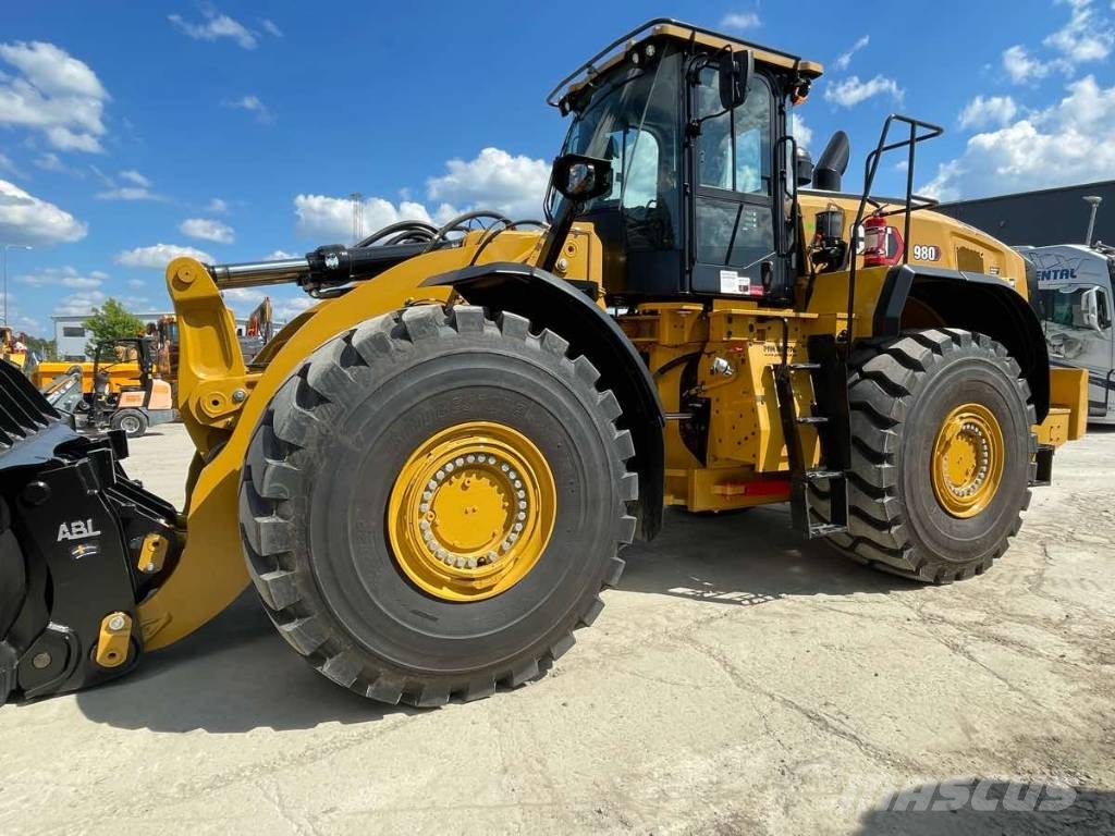 CAT 980 Uthyres/For Rental Radlader