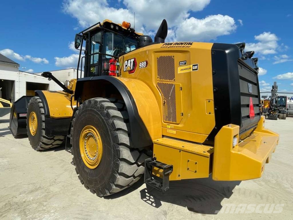 CAT 980 Uthyres/For Rental Radlader