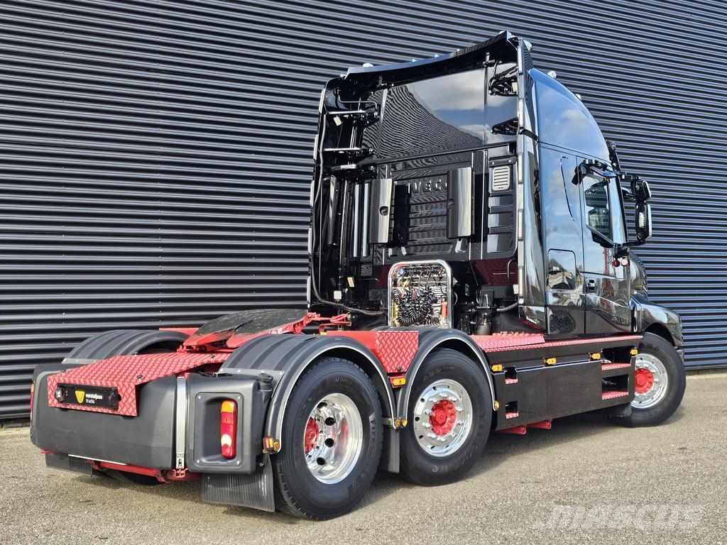 Iveco STRATOR 480 6x2 / TORPEDO / HAUBER / ADR / HYDRAUL Ťahače