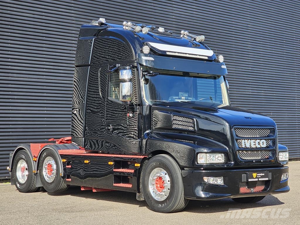 Iveco STRATOR 480 6x2 / TORPEDO / HAUBER / ADR / HYDRAUL Ťahače
