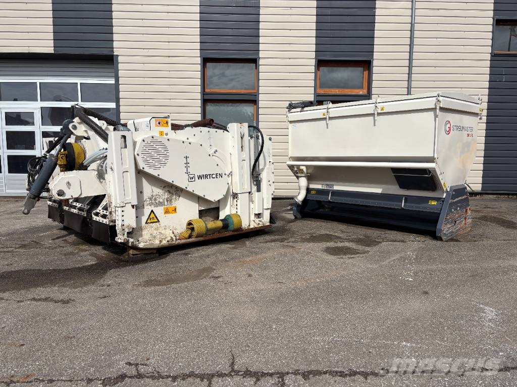 Wirtgen WS 220 & Streumaster SW3 FC Recicladoras de asfalto