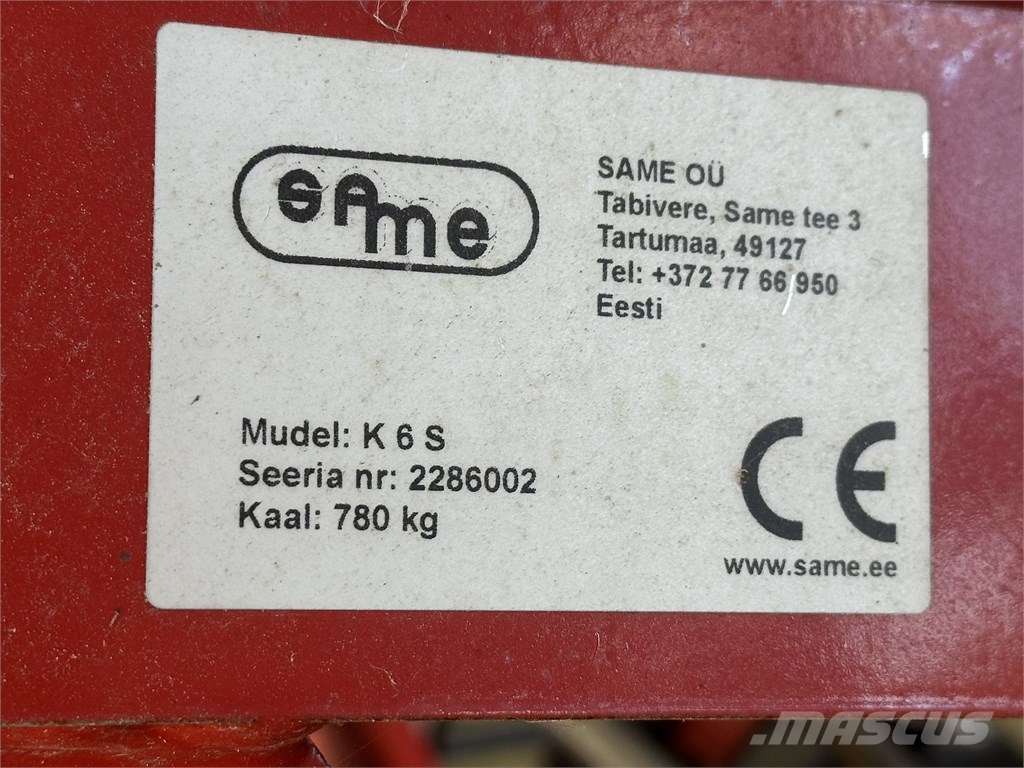 Same K6S Cultivators