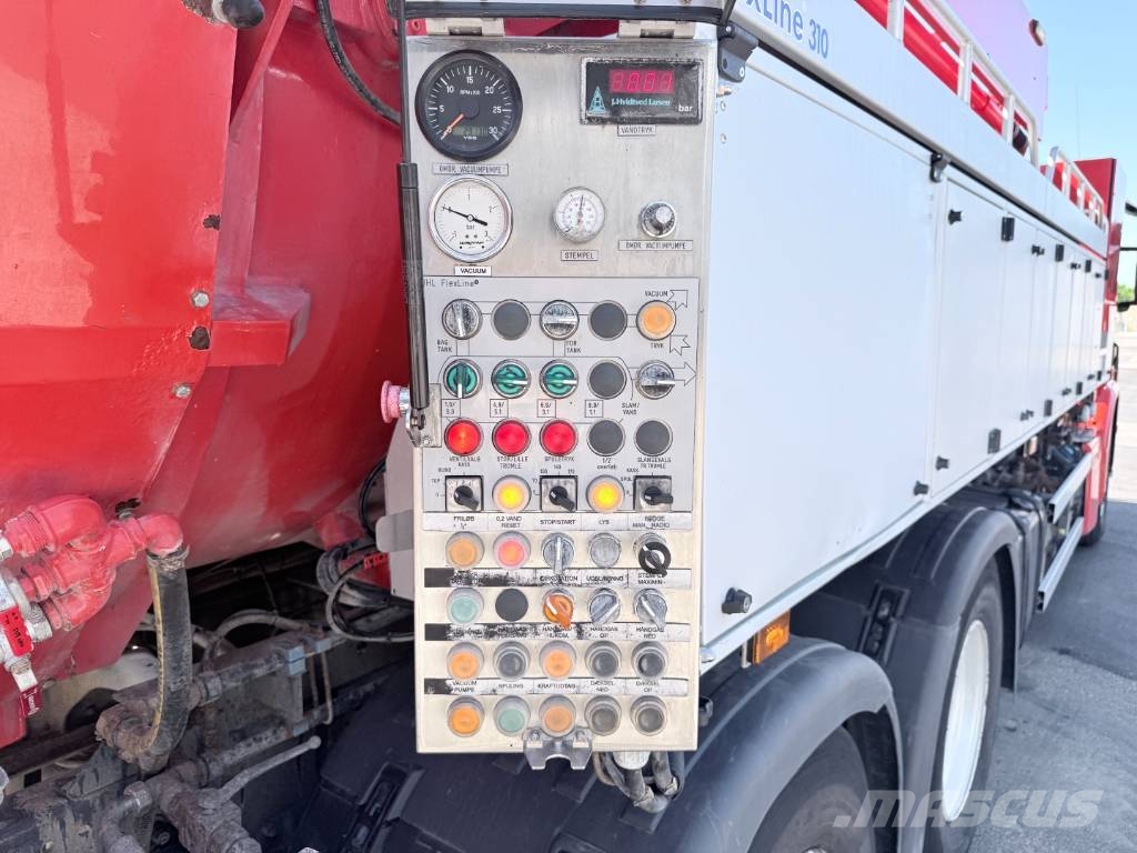 Scania P370 6x2*4 Hvidtved Larsen FlexLine 310 Camiones aspiradores/combi