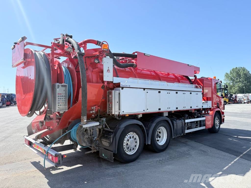 Scania P370 6x2*4 Hvidtved Larsen FlexLine 310 Camiones aspiradores/combi