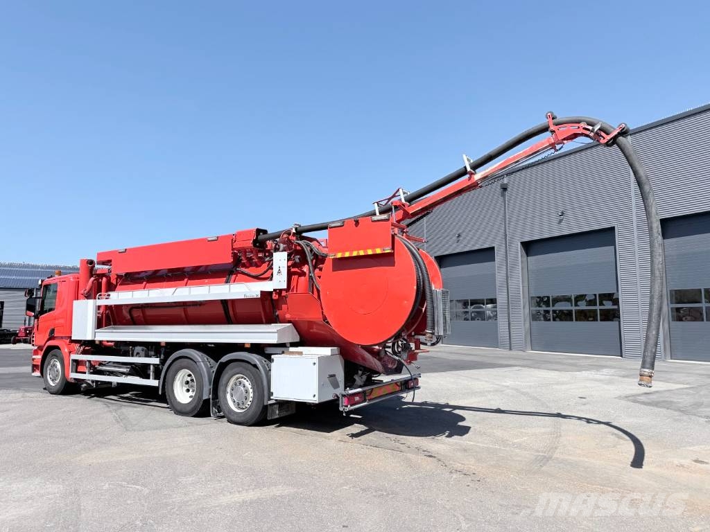 Scania P370 6x2*4 Hvidtved Larsen FlexLine 310 Camiones aspiradores/combi