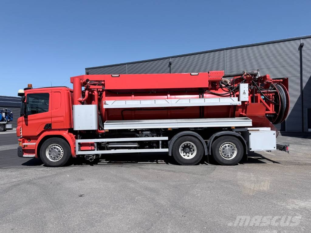 Scania P370 6x2*4 Hvidtved Larsen FlexLine 310 Camiones aspiradores/combi