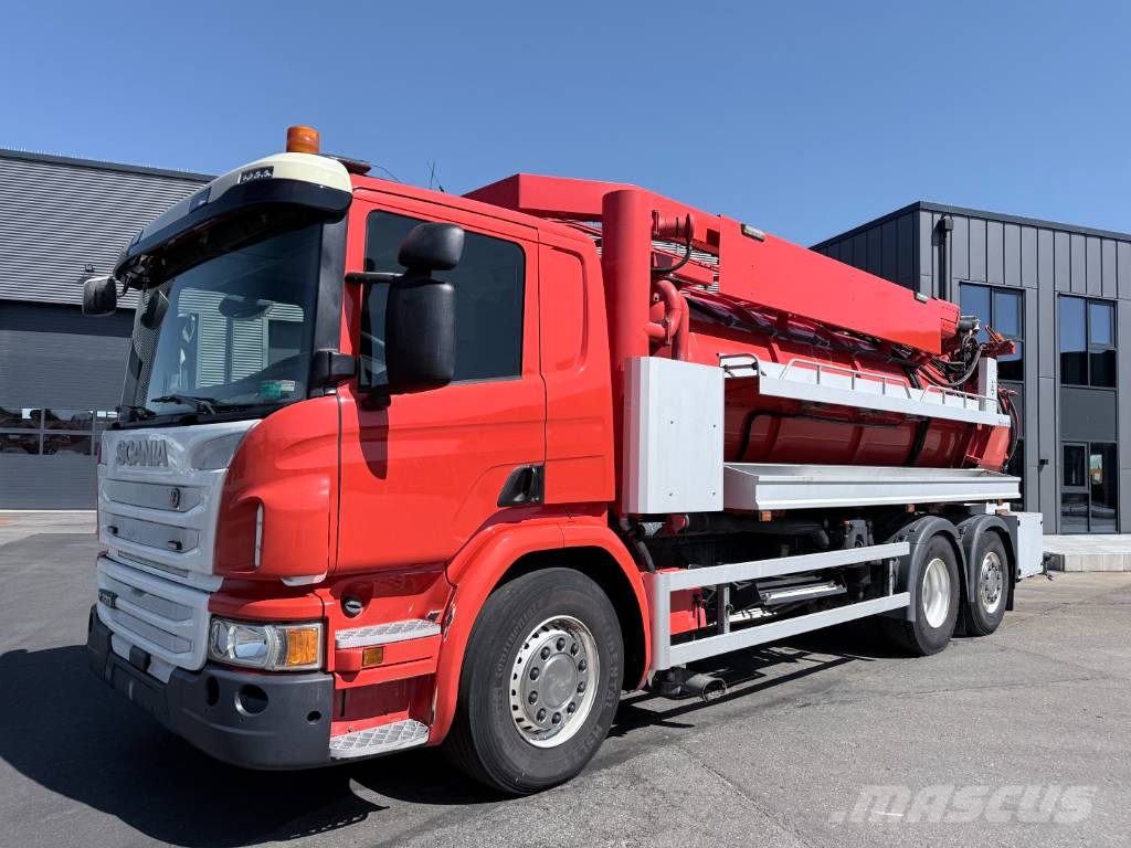 Scania P370 6x2*4 Hvidtved Larsen FlexLine 310 Camiones aspiradores/combi
