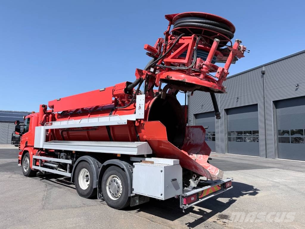 Scania P370 6x2*4 Hvidtved Larsen FlexLine 310 Camiones aspiradores/combi