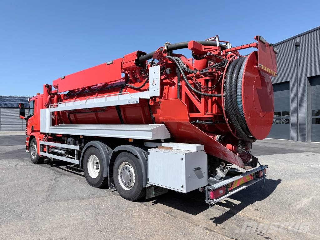 Scania P370 6x2*4 Hvidtved Larsen FlexLine 310 Camiones aspiradores/combi