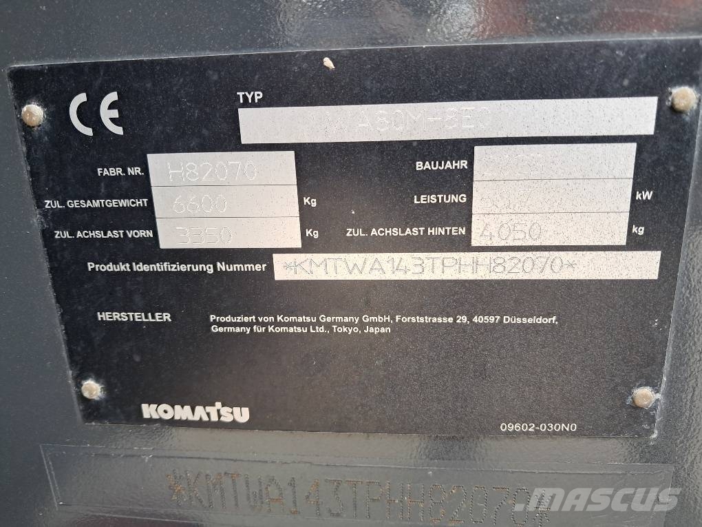Komatsu WA80M-8E0 Radlader