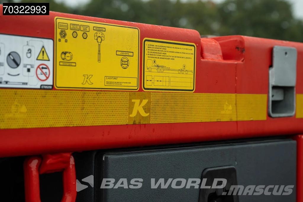 Kässbohrer LB4E 3 axles Extendable Ramps! 1x Lift 3x Steering Semi-remorca agabaritica