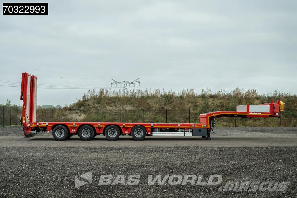 Kässbohrer LB4E 3 axles Extendable Ramps! 1x Lift 3x Steering Diepladers