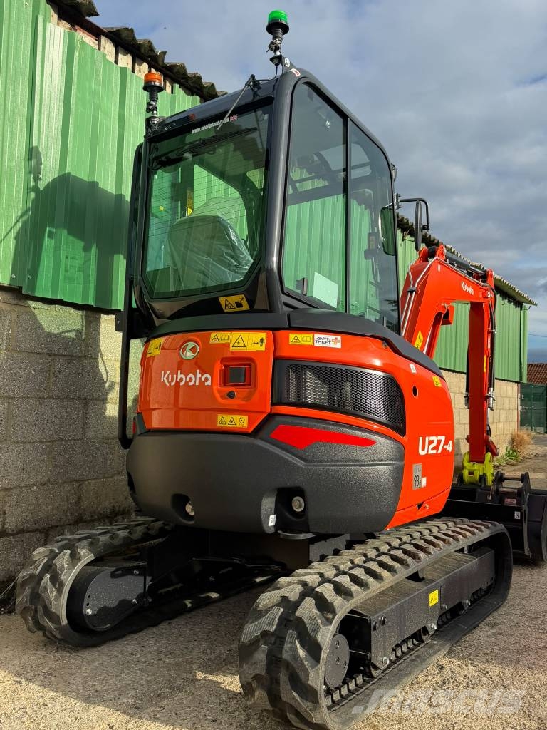 Kubota U 27-4 Miniescavatori