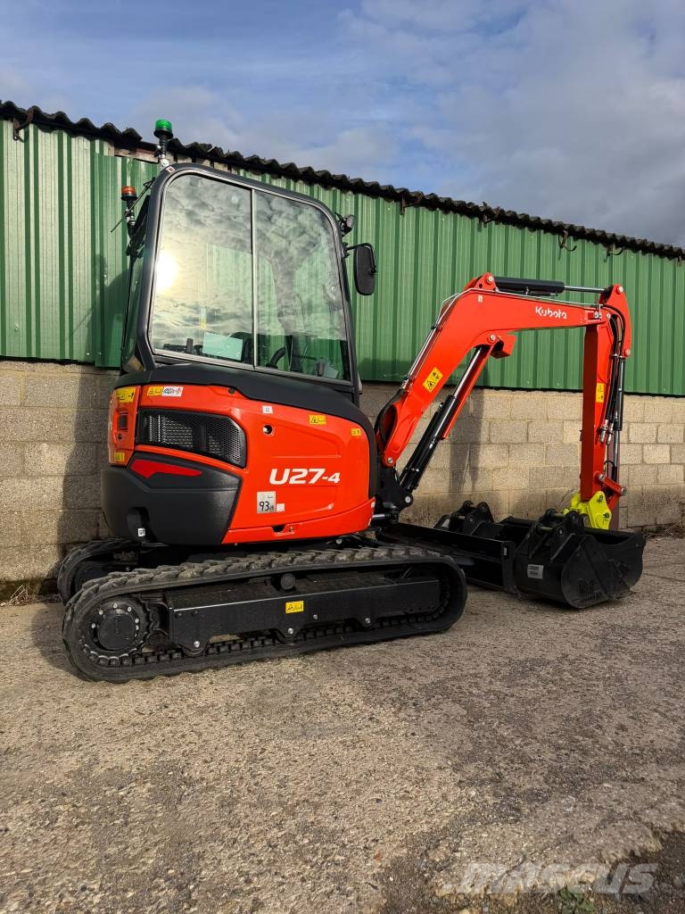 Kubota U 27-4 Miniescavatori