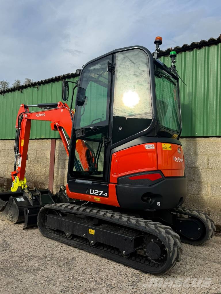 Kubota U 27-4 Miniescavatori