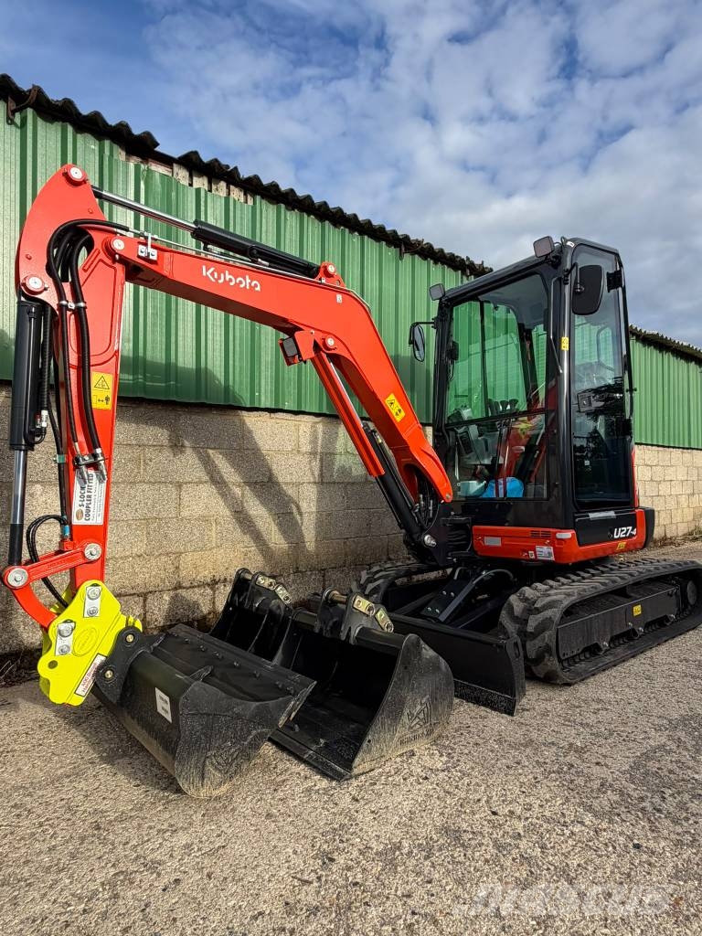 Kubota U 27-4 Miniescavatori