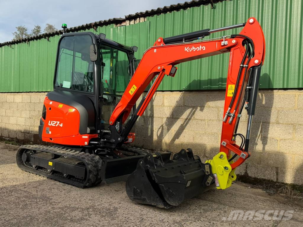 Kubota U 27-4 Miniescavatori