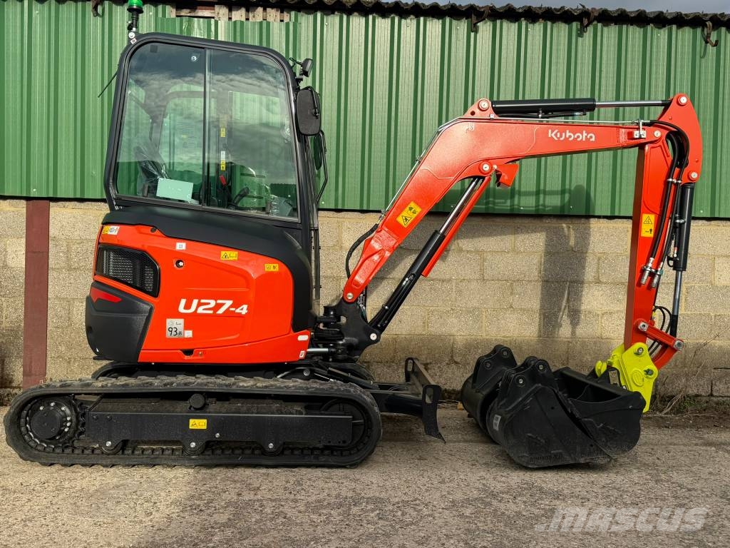 Kubota U 27-4 Miniescavatori