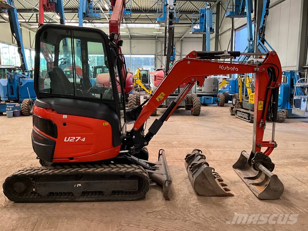 Kubota U 27-4 HI Minigraafmachines < 7t