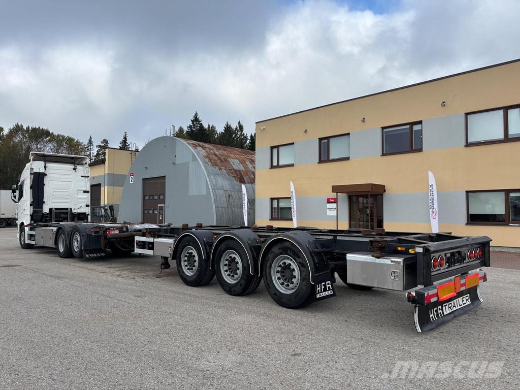 Volvo FH500 6x2*4 EURO6 + RETARDER + CHASSIS L7600mm Smagās mašīnas ar konteineriem