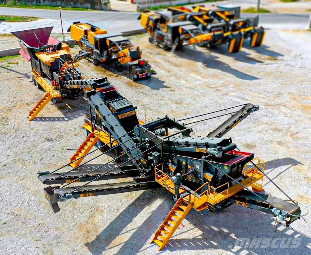 Fabo MCK-90 INSTALLATION DE CONCASSAGE ET DE CRIBLAGE Mobile crushers