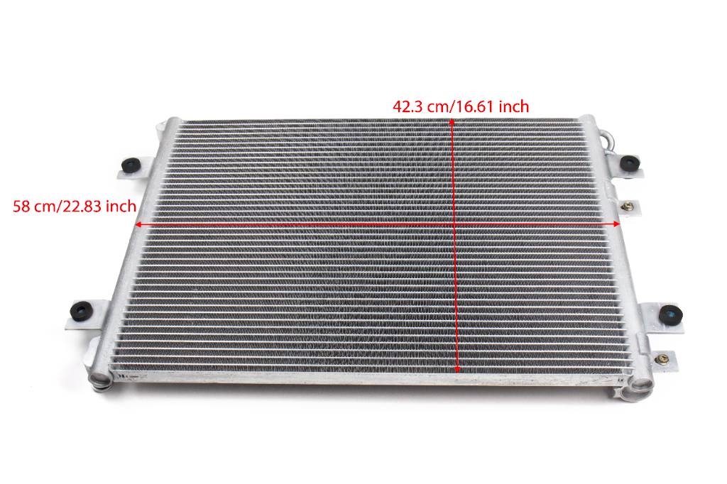 Komatsu A/C condenser 20Y-810-1221 Radiatoriai