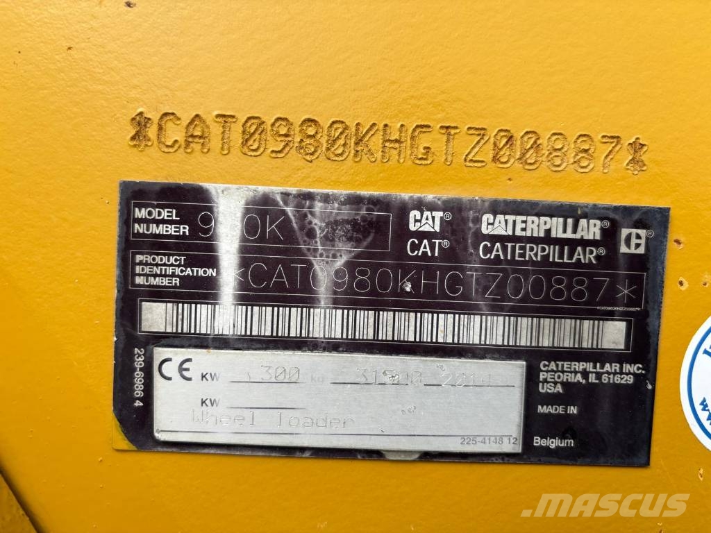 CAT 980 K Rataslaadurid