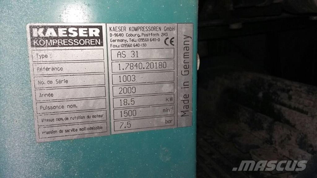 Kaeser AS 31 Compresseur