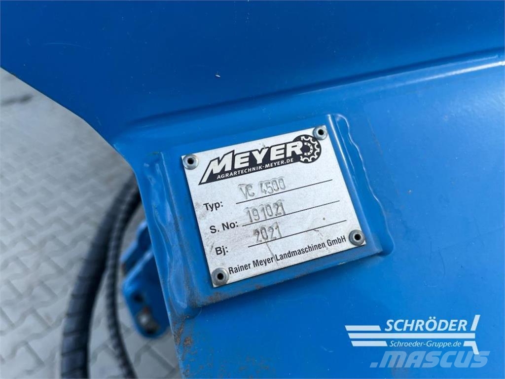 Agrartechnik Meyer DOPPELMESSERWALZE VIBROCUT 4500 Інші сівалки
