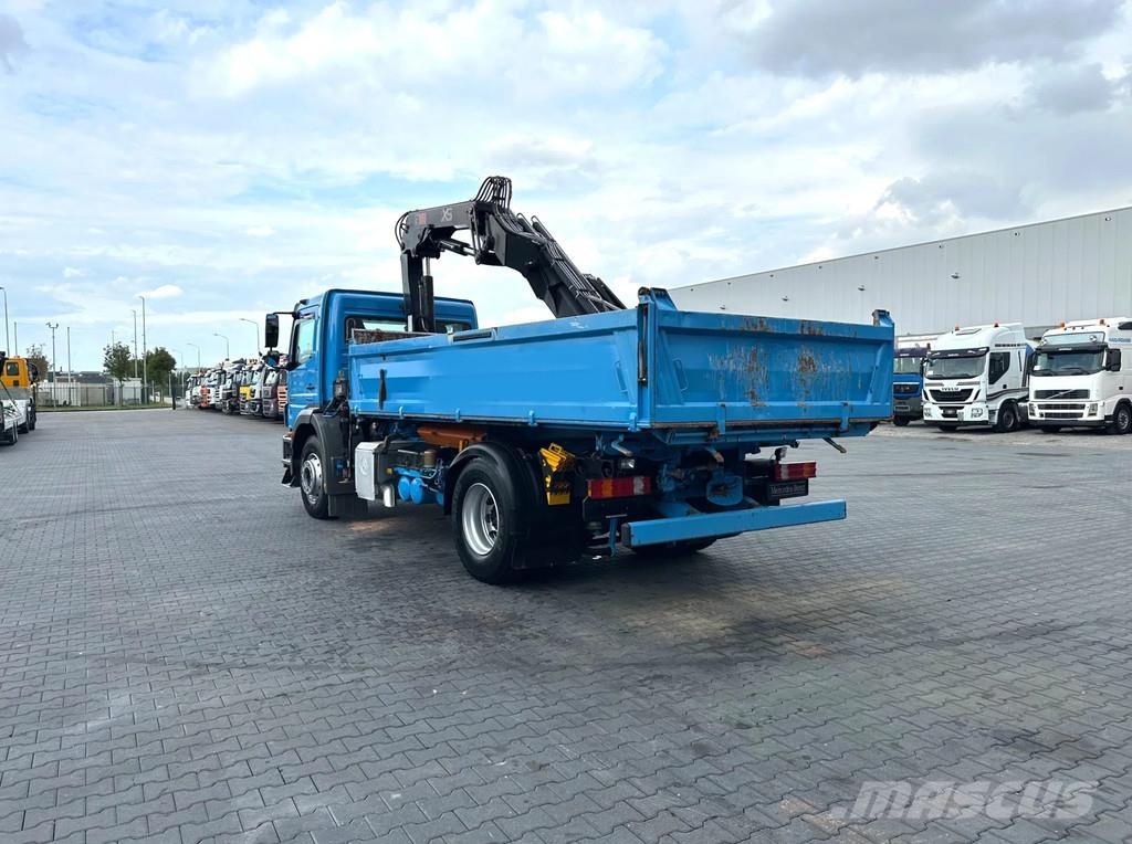 Mercedes-Benz Axor 1829 4x2 EEV – HIAB 122 D-3 DUO – 3-zijdige M Самоскиди