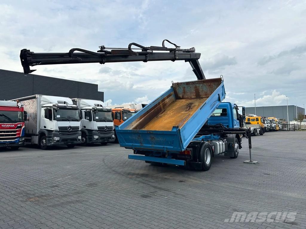 Mercedes-Benz Axor 1829 4x2 EEV – HIAB 122 D-3 DUO – 3-zijdige M Самоскиди