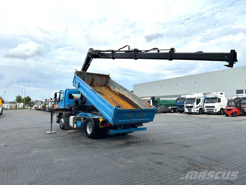 Mercedes-Benz Axor 1829 4x2 EEV – HIAB 122 D-3 DUO – 3-zijdige M Самоскиди