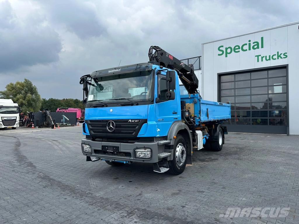 Mercedes-Benz Axor 1829 4x2 EEV – HIAB 122 D-3 DUO – 3-zijdige M Самоскиди