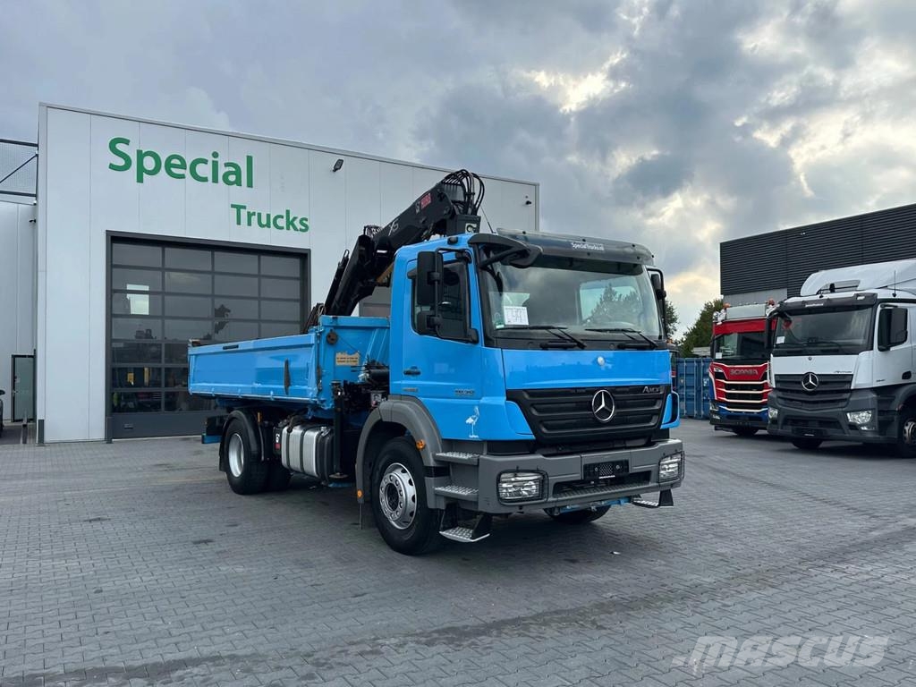 Mercedes-Benz Axor 1829 4x2 EEV – HIAB 122 D-3 DUO – 3-zijdige M Самоскиди