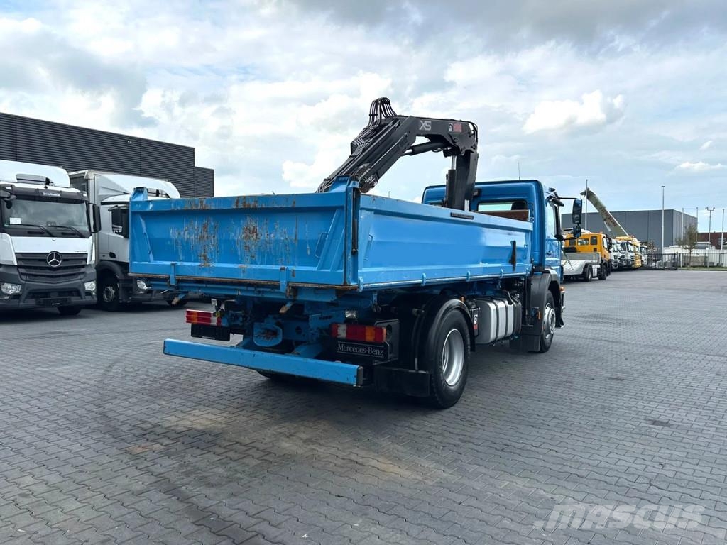 Mercedes-Benz Axor 1829 4x2 EEV – HIAB 122 D-3 DUO – 3-zijdige M Самоскиди