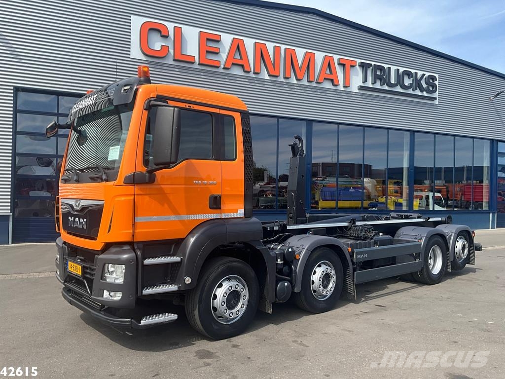 MAN TGS 35.360 8x2 Euro 6 VDL 30 Ton haakarmsysteem Kotalni prekucni tovornjaki