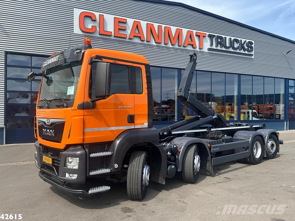 MAN TGS 35.360 8x2 Euro 6 VDL 30 Ton haakarmsysteem Kotalni prekucni tovornjaki