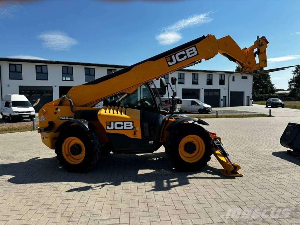 JCB 540-140 HiViz 4x4x4*Palettengabel+Schaufel 14Mtr رافعة تلسكوبية