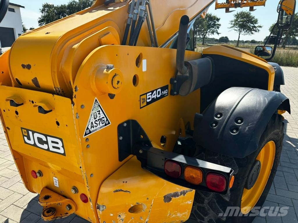 JCB 540-140 HiViz 4x4x4*Palettengabel+Schaufel 14Mtr رافعة تلسكوبية