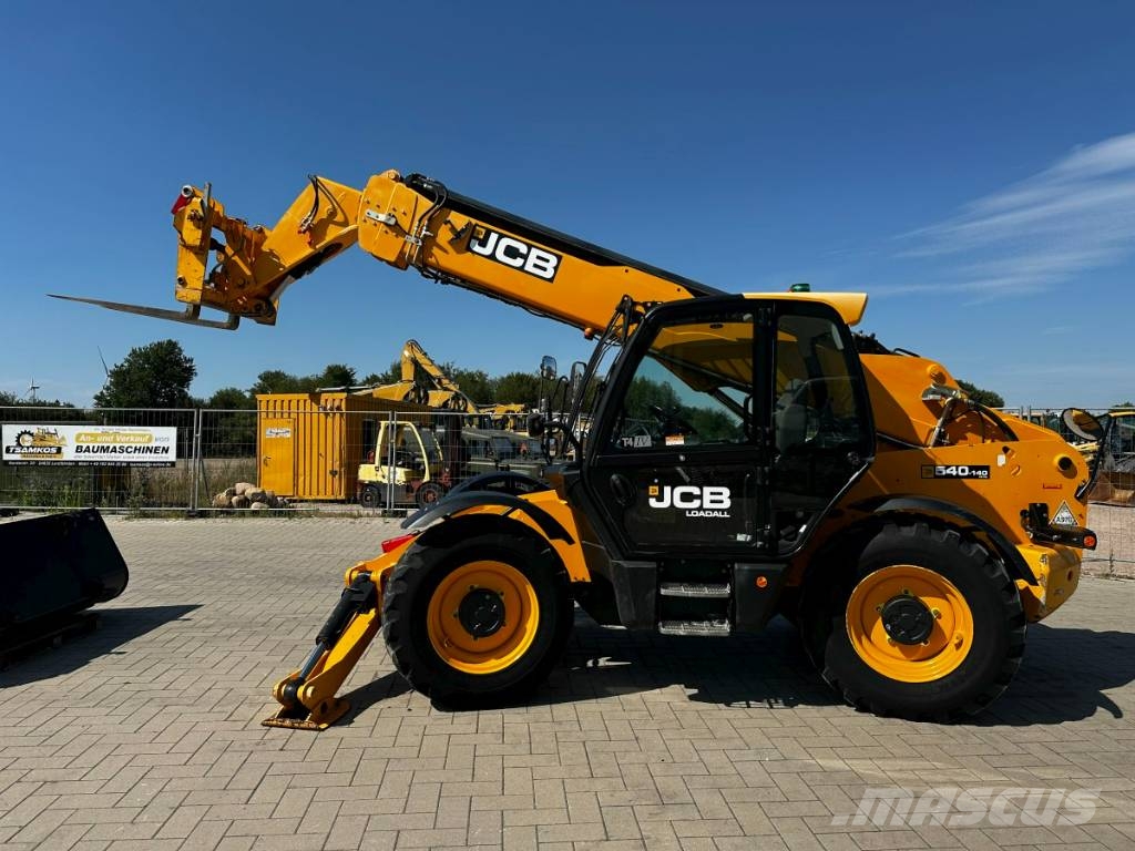 JCB 540-140 HiViz 4x4x4*Palettengabel+Schaufel 14Mtr رافعة تلسكوبية