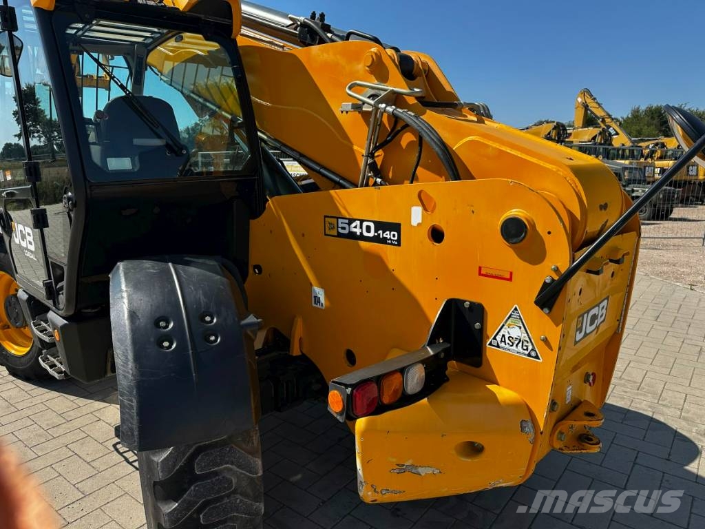JCB 540-140 HiViz 4x4x4*Palettengabel+Schaufel 14Mtr رافعة تلسكوبية