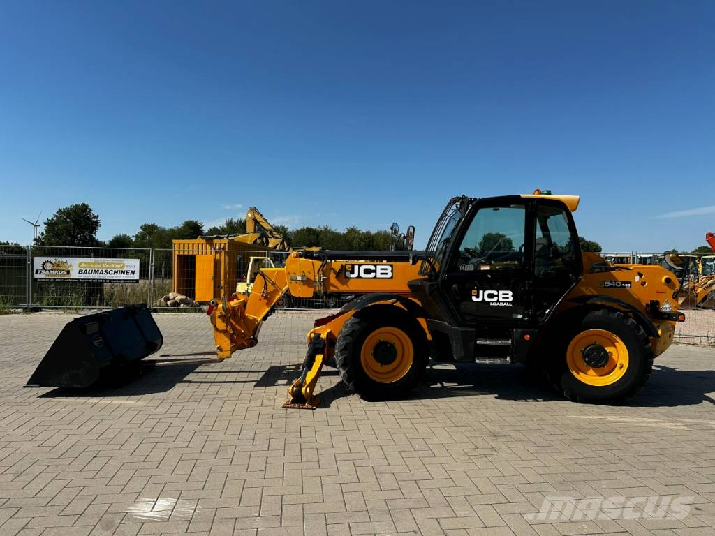 JCB 540-140 HiViz 4x4x4*Palettengabel+Schaufel 14Mtr رافعة تلسكوبية