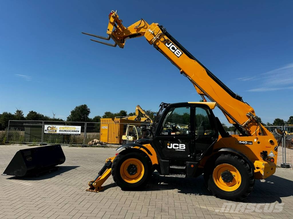 JCB 540-140 HiViz 4x4x4*Palettengabel+Schaufel 14Mtr رافعة تلسكوبية