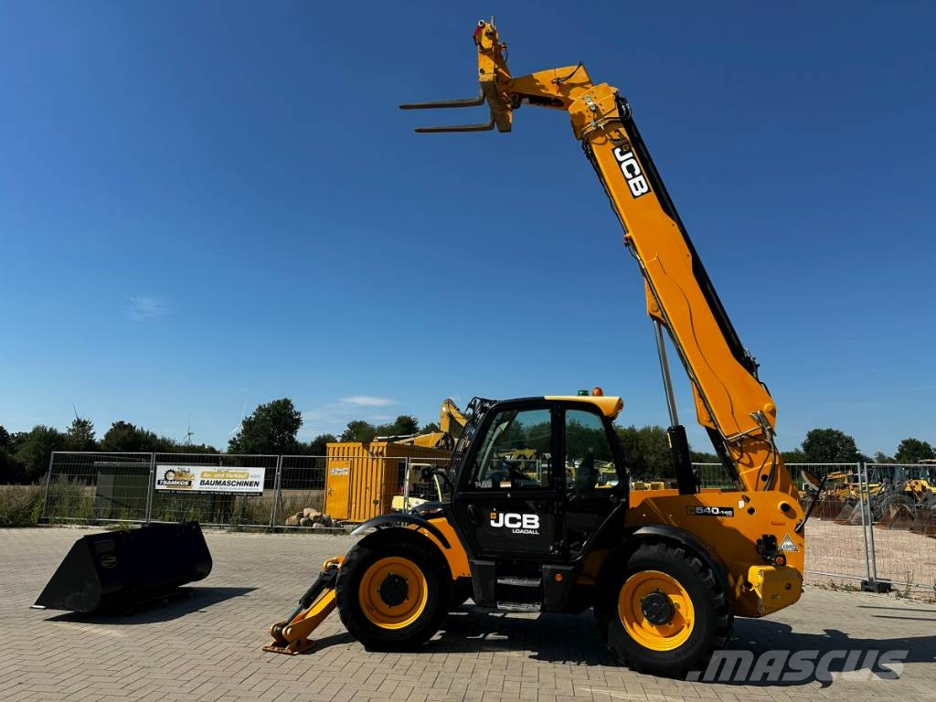 JCB 540-140 HiViz 4x4x4*Palettengabel+Schaufel 14Mtr رافعة تلسكوبية