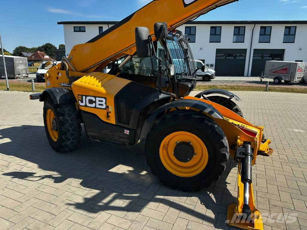 JCB 540-140 HiViz 4x4x4*Palettengabel+Schaufel 14Mtr رافعة تلسكوبية