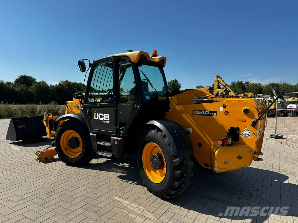 JCB 540-140 HiViz 4x4x4*Palettengabel+Schaufel 14Mtr رافعة تلسكوبية